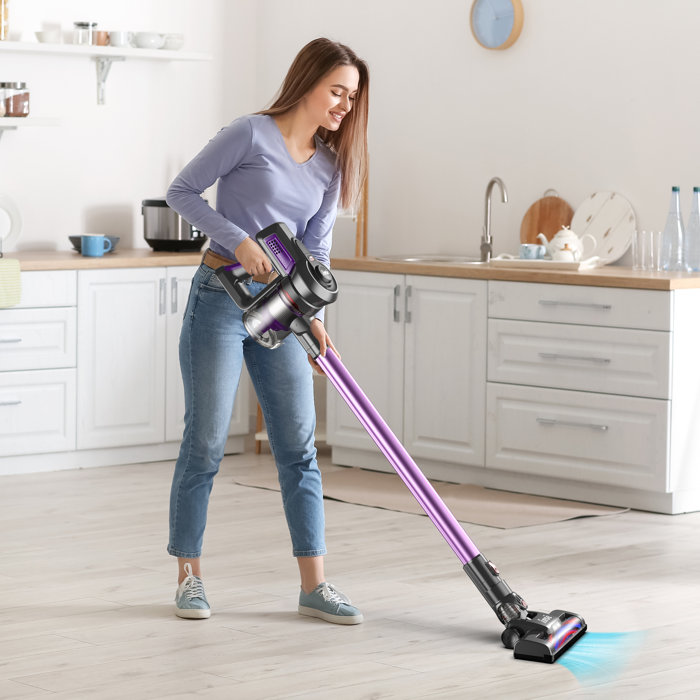 INSE N600 Cordless Bagless Stick Vacuum & Reviews Wayfair